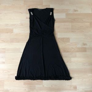 NEW Vertigo Paris Grecian-Inspired Black Dress